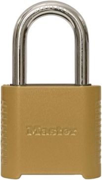 master lock 2 in. w hardened steel resettable combination padlock
