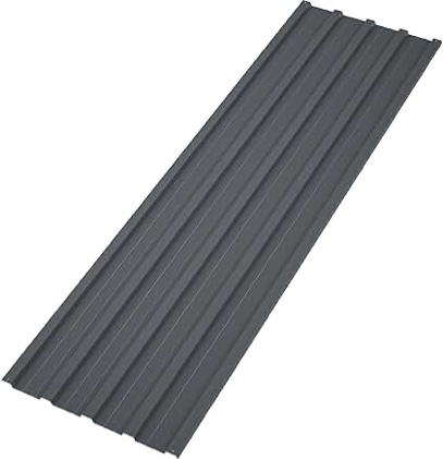Galvanize roofing panels, light gray 