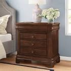 Lenny three drawer nightstand