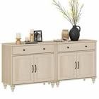 Wampat Scarlet accent cabinets 2 doors