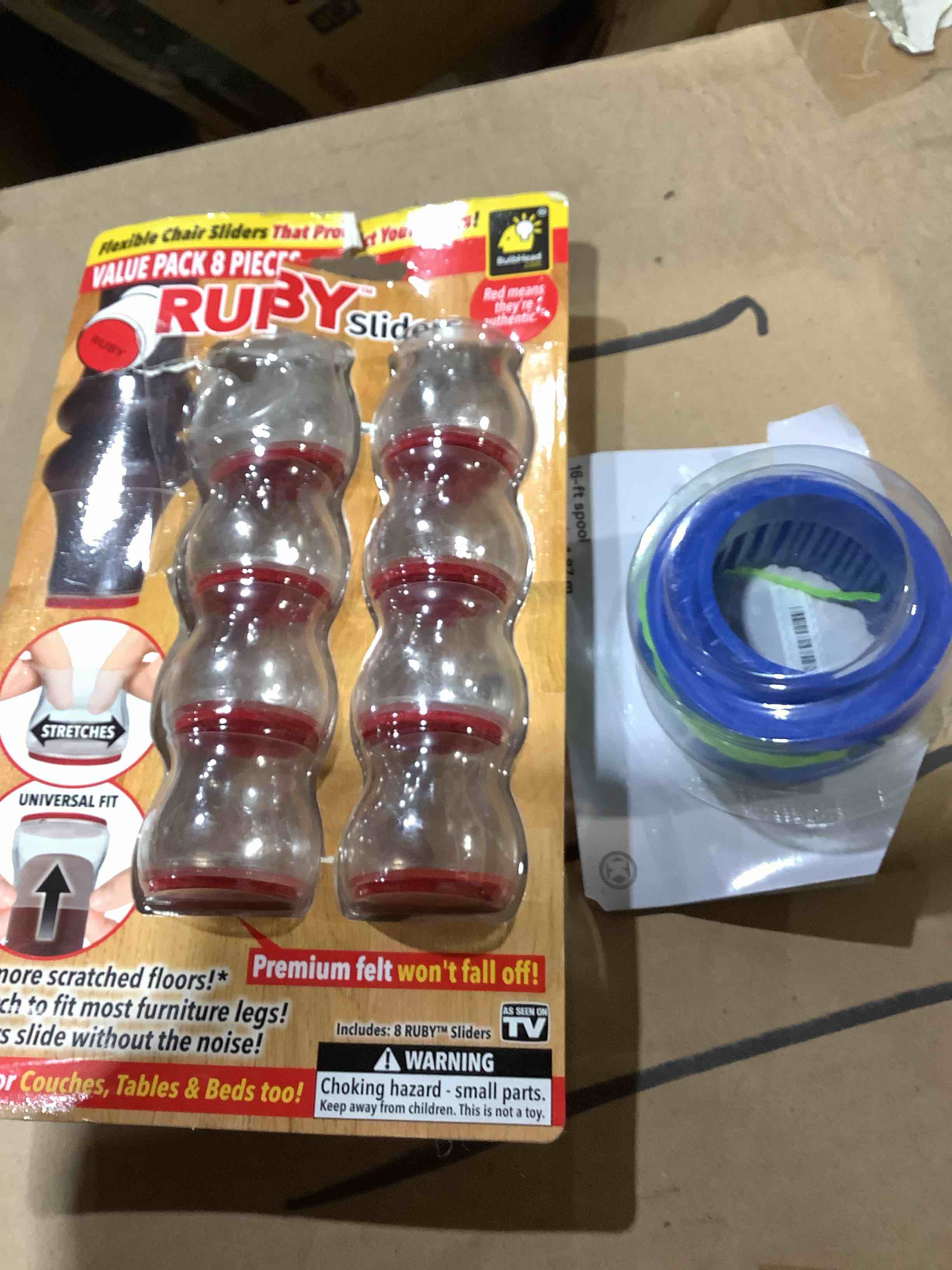 Ruby Sliders and 16' spool 