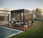 Outdoor solid wood gazebo patio 71".65"x24.41"x2.76", C – MTSJY24 – G0 10–5, incomplete 