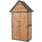 Wooden Outdoor Storage Garden AIR7004-B, box b only, incomplete 