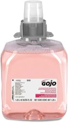 gojo luxury foaming hand soap refill cranberry 42 fl. oz., 4 counts 
