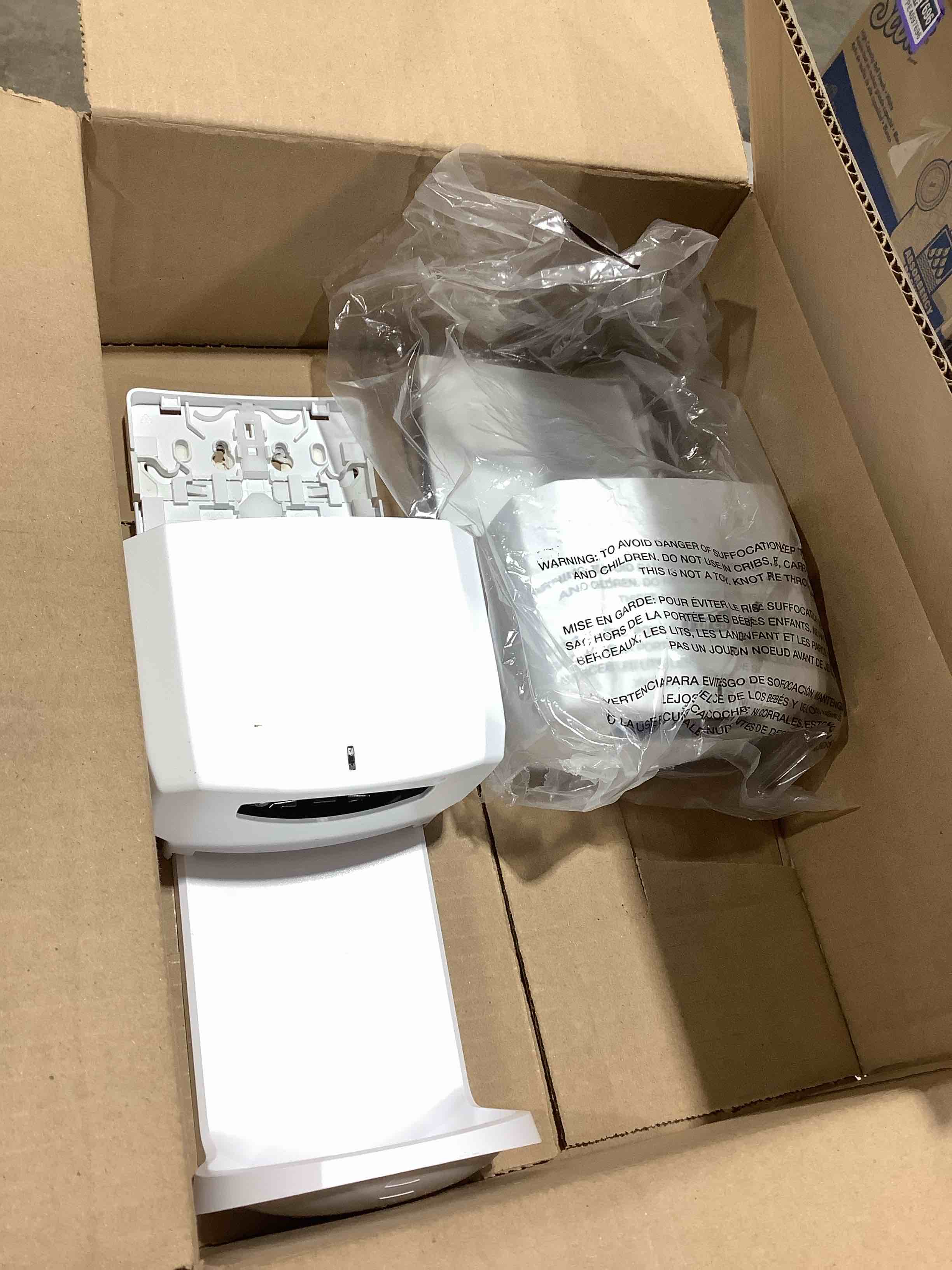 Condition photo showing Good Condition for Purcell dispenser only white