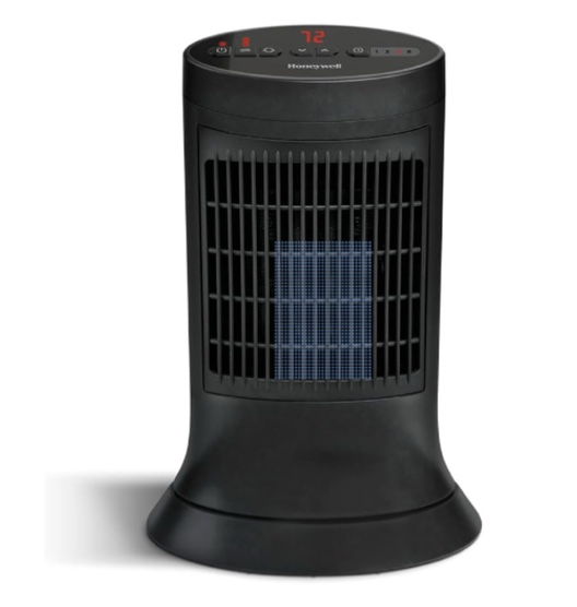 Honeywell Digital Ceramic Compact Heater New Black HCE311V