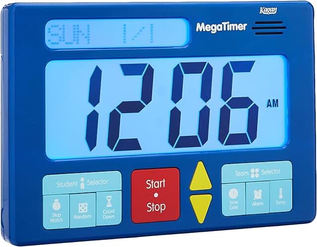 Kagan Cooperative Learning MegaTimer (JMT)