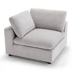 Bodhild Boucle Upholstered accent right chair