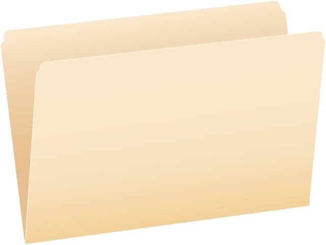Pendaflex 753EE 0.75 in. Expansion Legal Size Manila File Folders - Manila (100/Box)