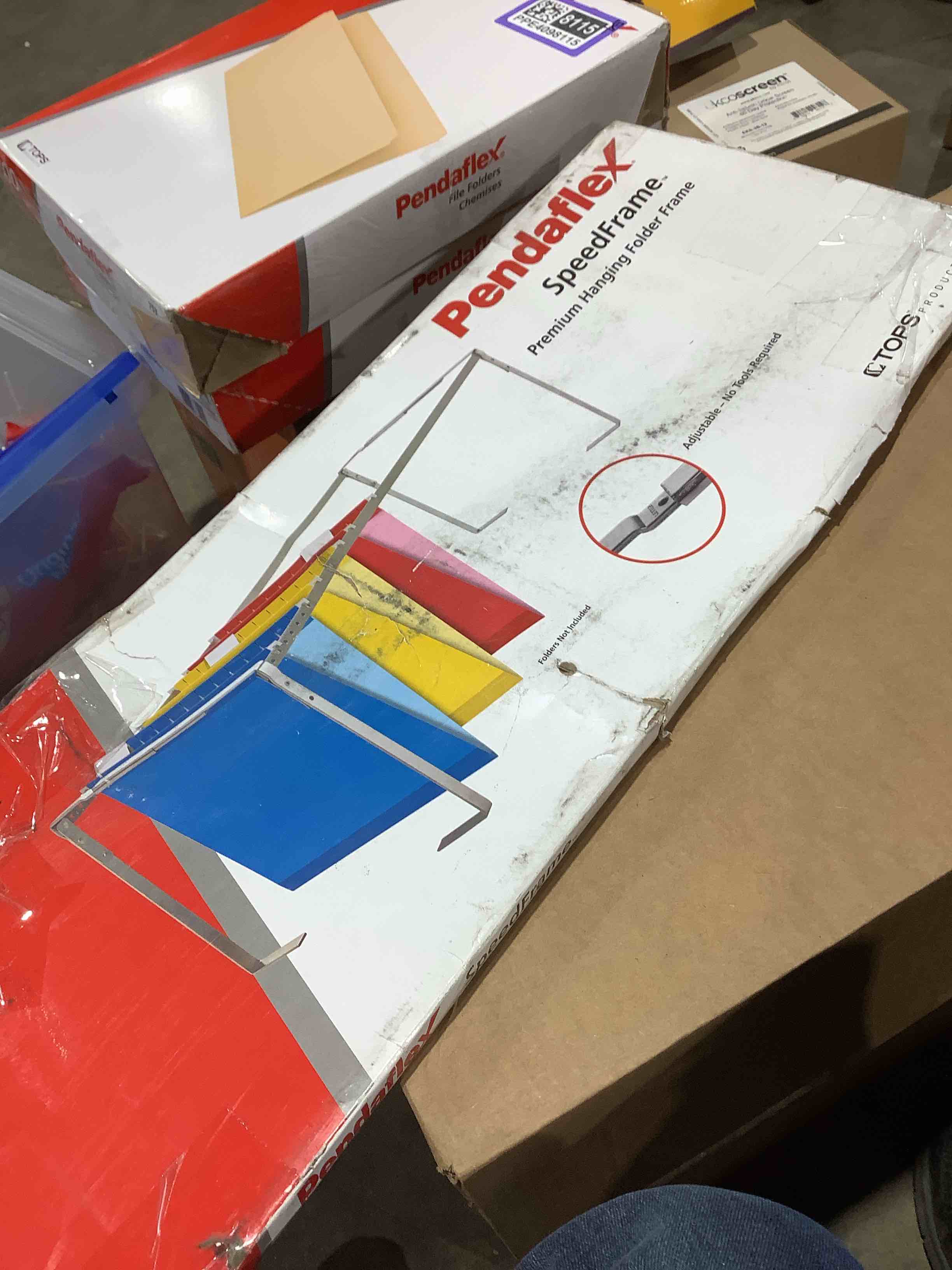 Hanging Folder Frame  Legal/Letter Size  27  Long  Gray