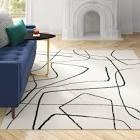 Goodrow abstract, indoor rug, 8' x 10'