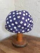 Kromes polkadotted, cool, looking hat, deep blue