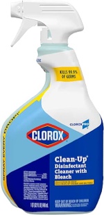 Clorox Clean-Up Disinfectant Cleaner with Bleach 32oz Smart Tube Spray