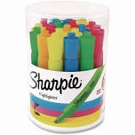 Sharpie Accent Tank-Style Highlighters  Chisel Point  Assorted Colors  20 Count