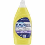 Dawn Professional 80366605 38 oz. Bottle Manual Pot/Pan Dish Detergent - Lemon
