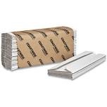 Coast wide C fold towels, white