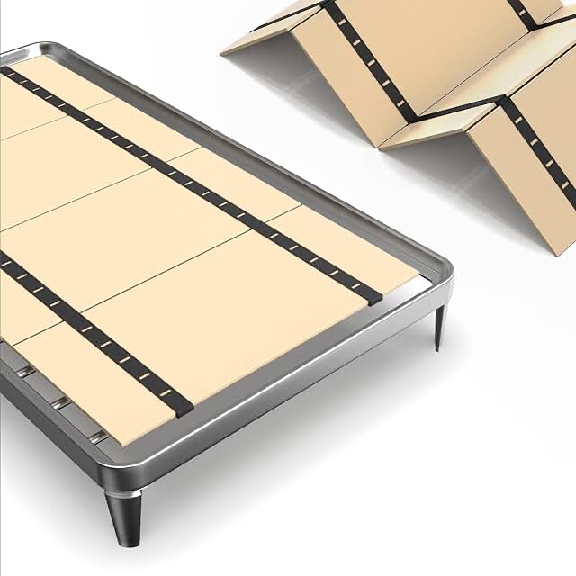Twin bed bottom bunker board