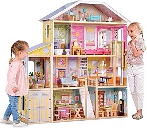 KidKraft Majestic Mansion Wooden Dollhouse with 34 Accessories