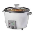 Premium 12-Cup Electric Rice Cooker  White - Non-Stick Pot  Keep Warm Function