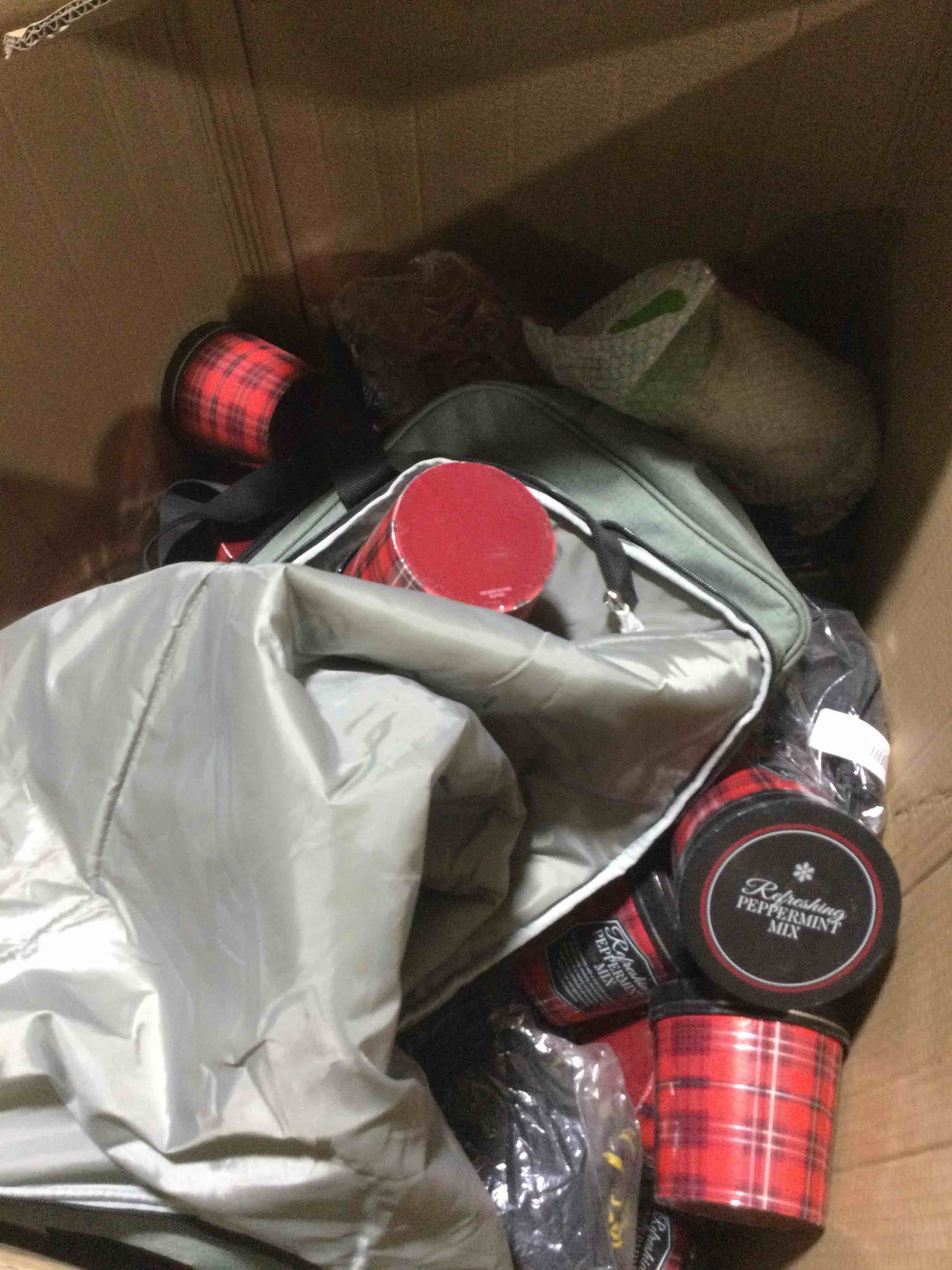 box of assorted and miscellaneous items ect..