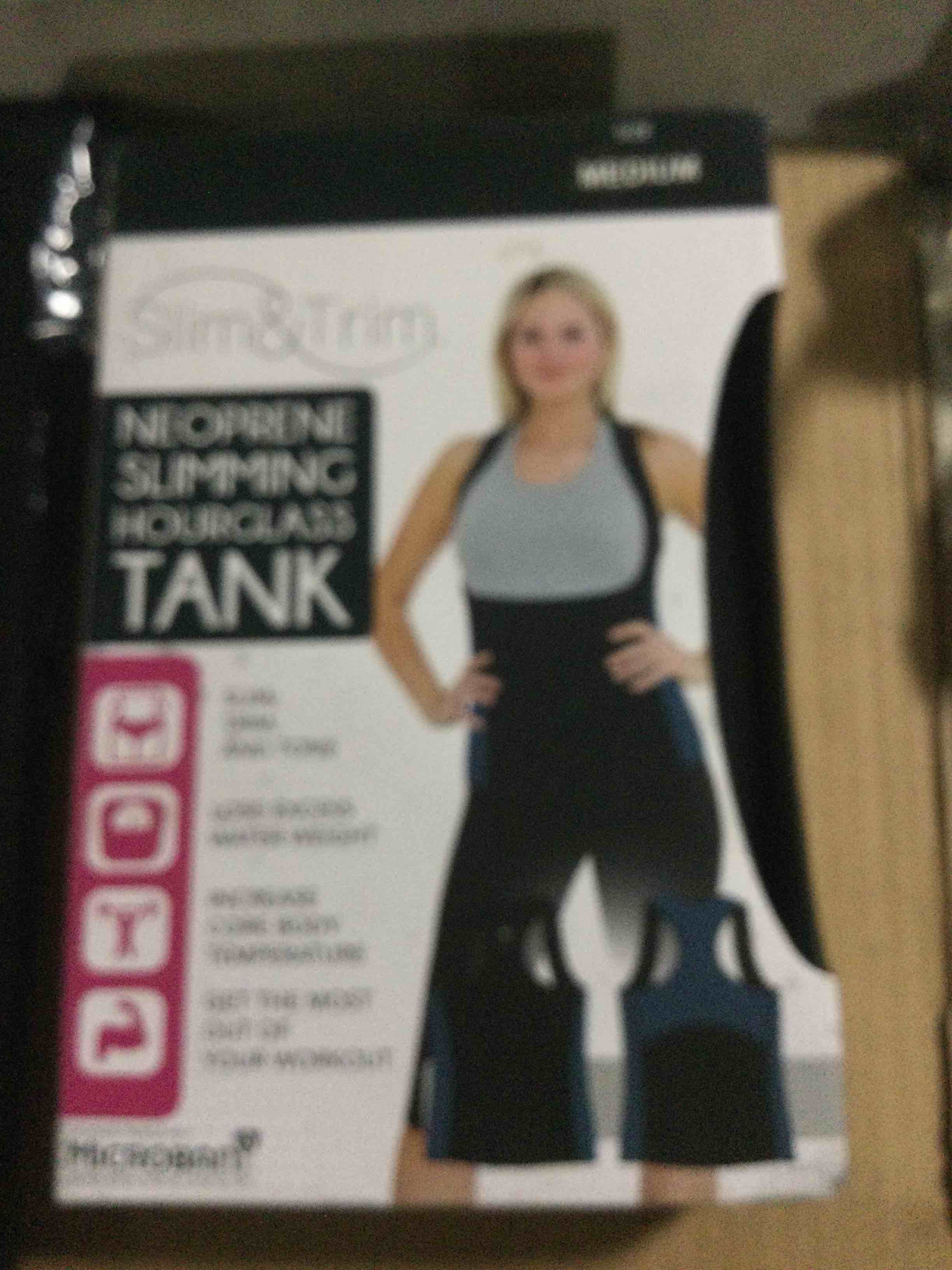 slim & trim neoprene slimming hourglass tank Medium 