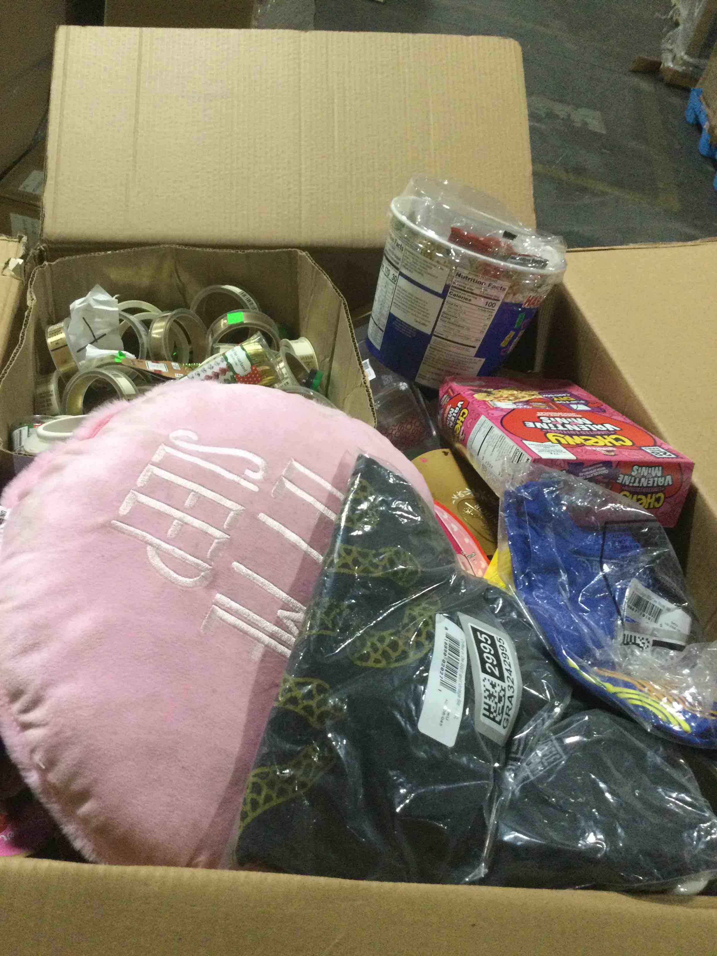 box of miscellaneous items ect..