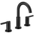 Delta 35749Lf Nicoli 1.2 GPM Widespread Bathroom Faucet - Black