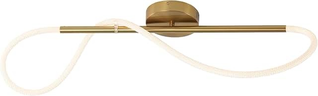 Jonathan Binta contemporary 360 adjustable silicone neon rope dimmable, gold