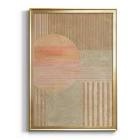 Adobe sunrise, painting print