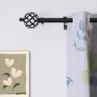 Damaso Adjustable overall .75” diameter, single curtain rod