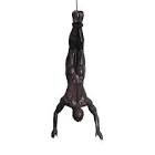 Resin sculpture upside down, climbing man wall sculpture, creative