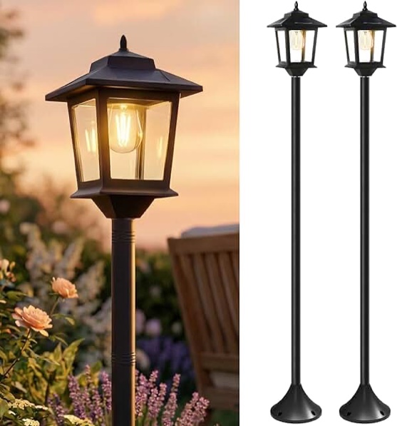Westinghouse solar post lights to pack