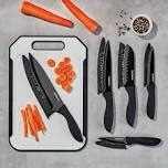 Cuisinart Advantage 11 piece, ceramic coated, knife, set and cutting board