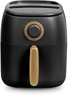 Dash Ceramic air, crisp, technology, express air fryer, black