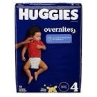 Huggies Overnites Disposable Diapers - Size 4 -58 ct
