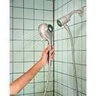 Verso Square Magnetix 8-Spray Patterns Wall Mount Handheld Shower Head with 1.75 GPM 5 in. in Spot Resist Brushed Nickel