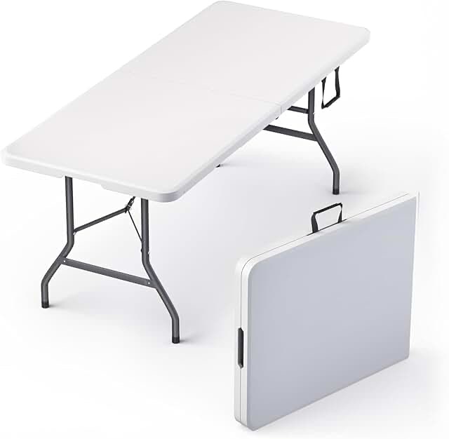 Staples 8’ Folding Table