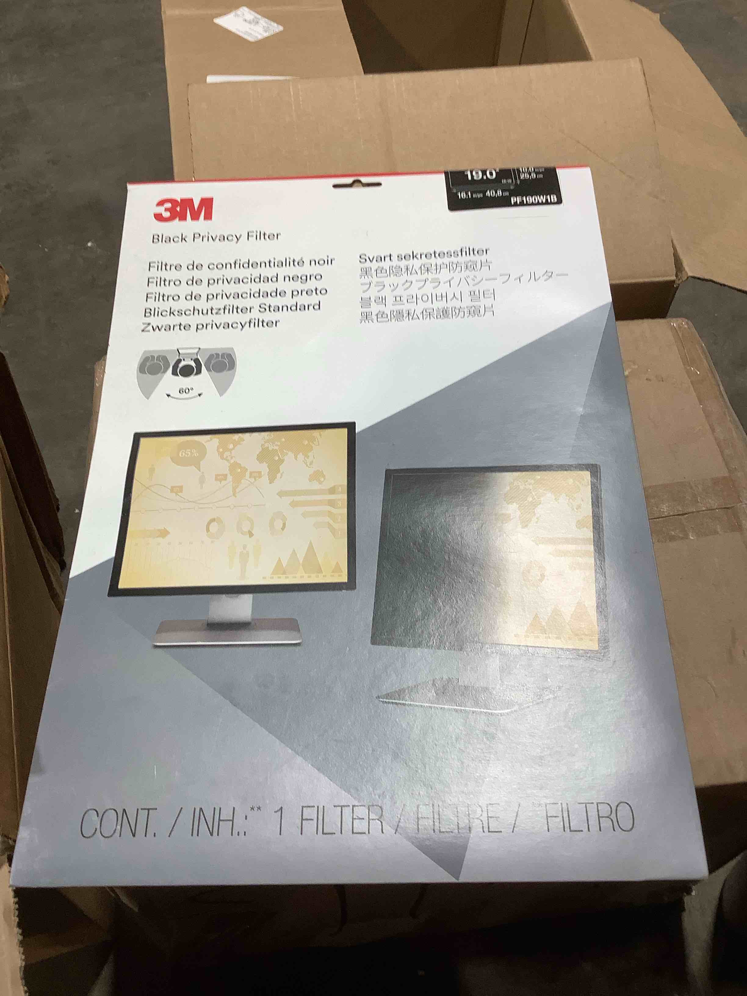 Condition photo showing Good Condition for 3M Blackout Frameless Privacy Filter PF190W