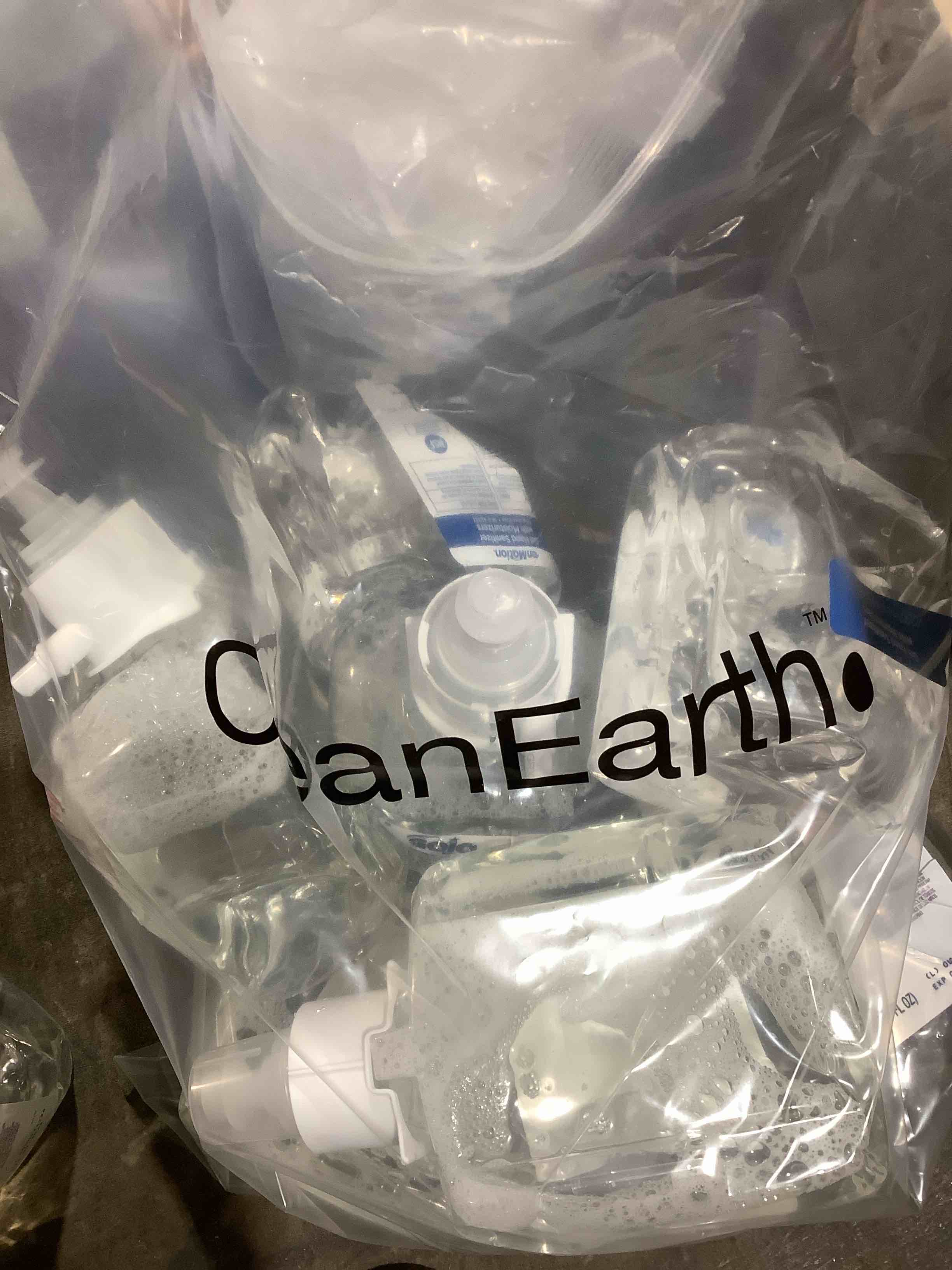 Condition photo showing Good Condition for Gojo Clear and mild foam hand wash and sanitizer, 8 containers 