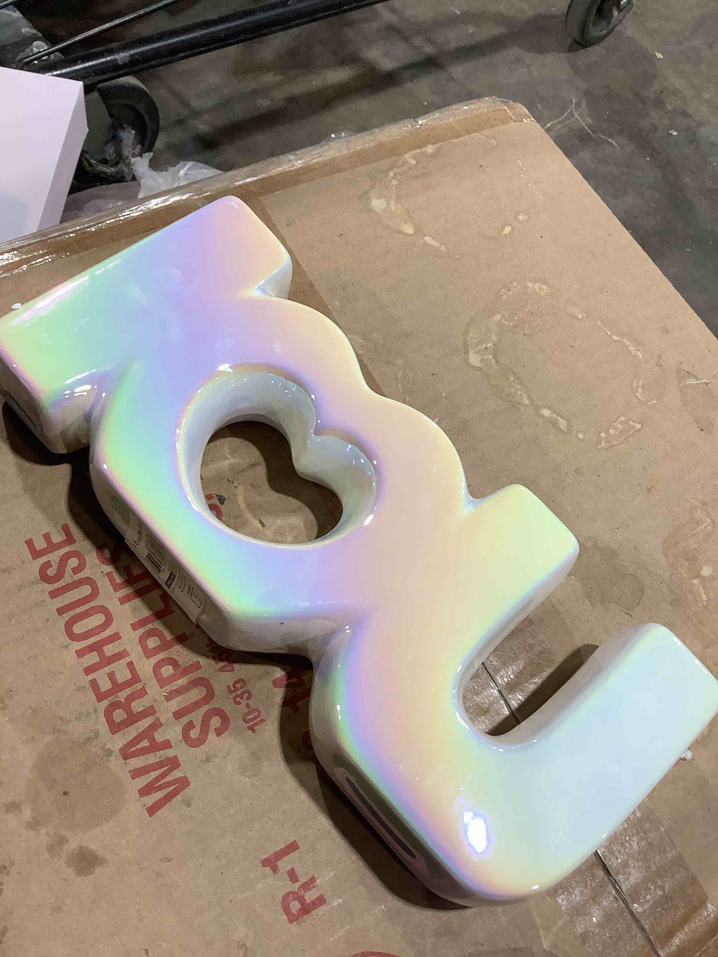 Decorative I LOVE U FLOWER VASES