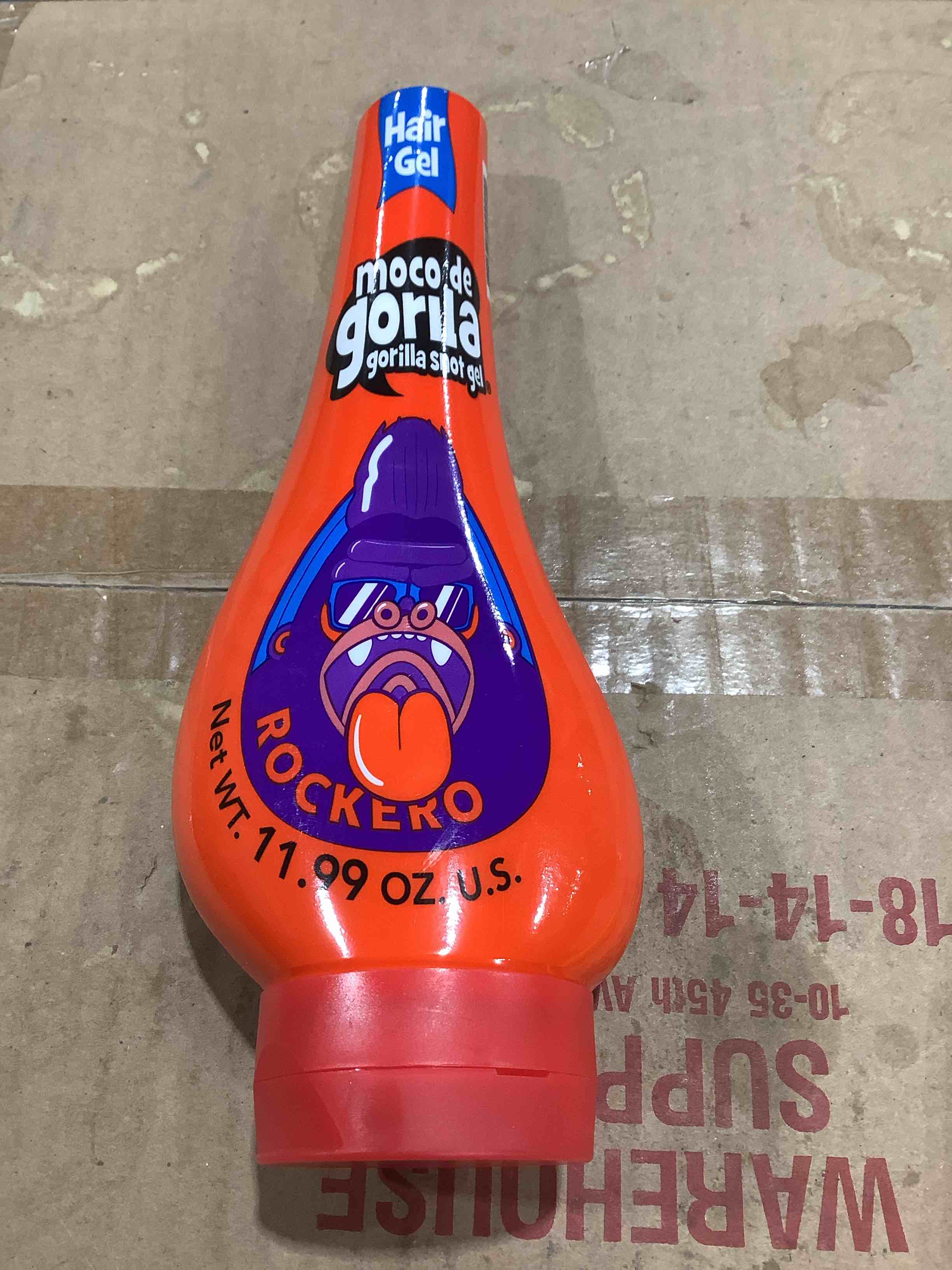 Condition photo showing New/Like New for Moco Gorilla Hair Styling Gel Rockero Unisex for Long Lasting Hold  11.9 oz Squeeze Bottle