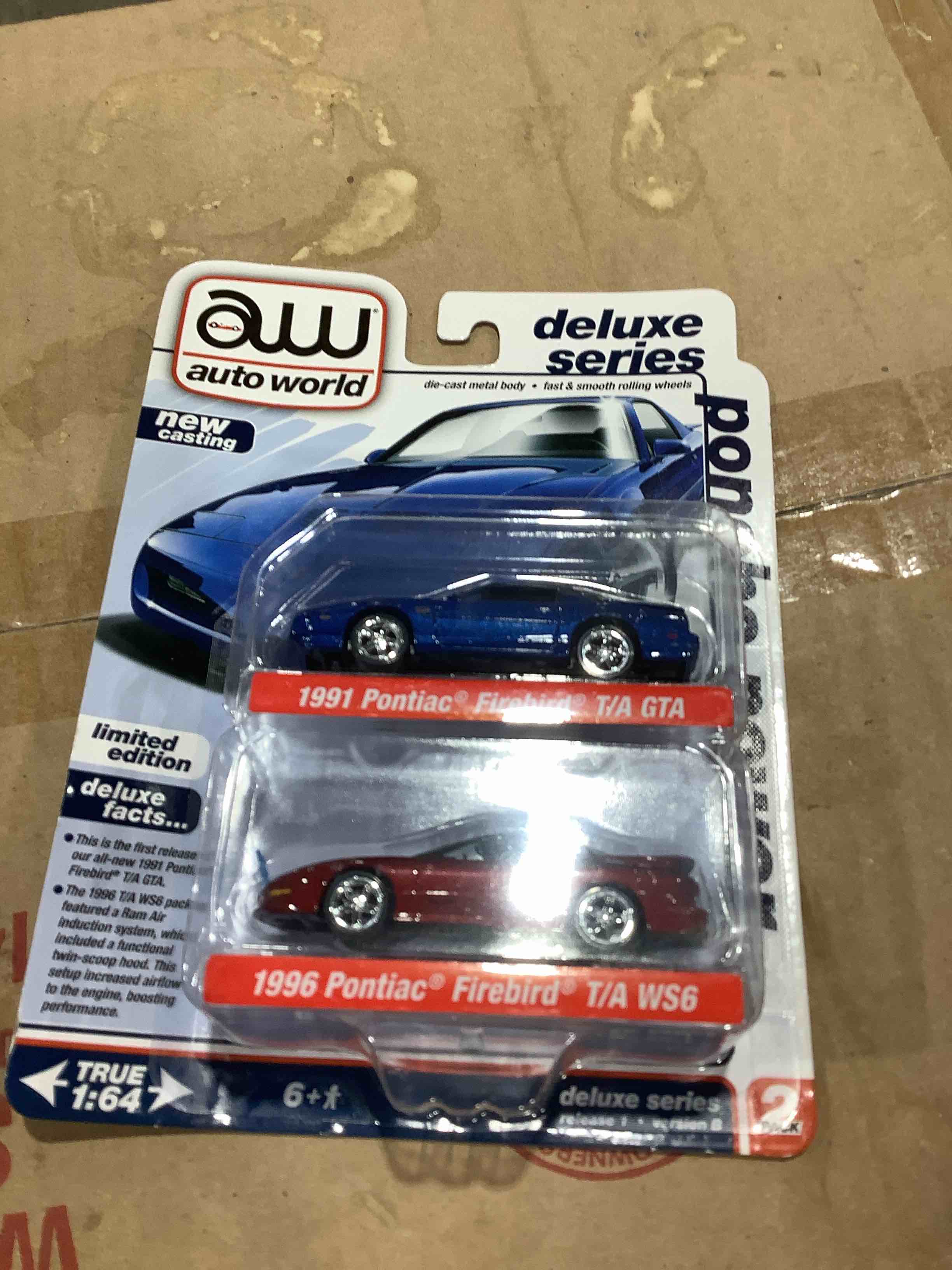 Condition photo showing New/Like New for Auto world deluxe series poncho power 1991 and 1996 Pontiac, Firebird