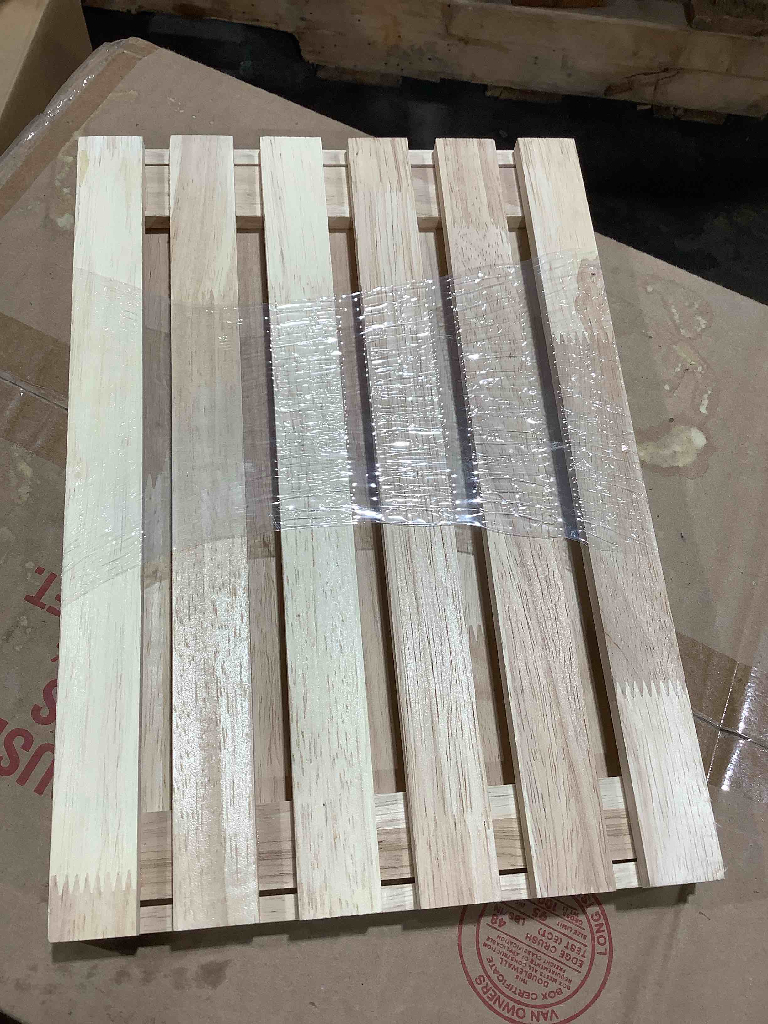 Red board perfect for slicing bread, chopping, and serving