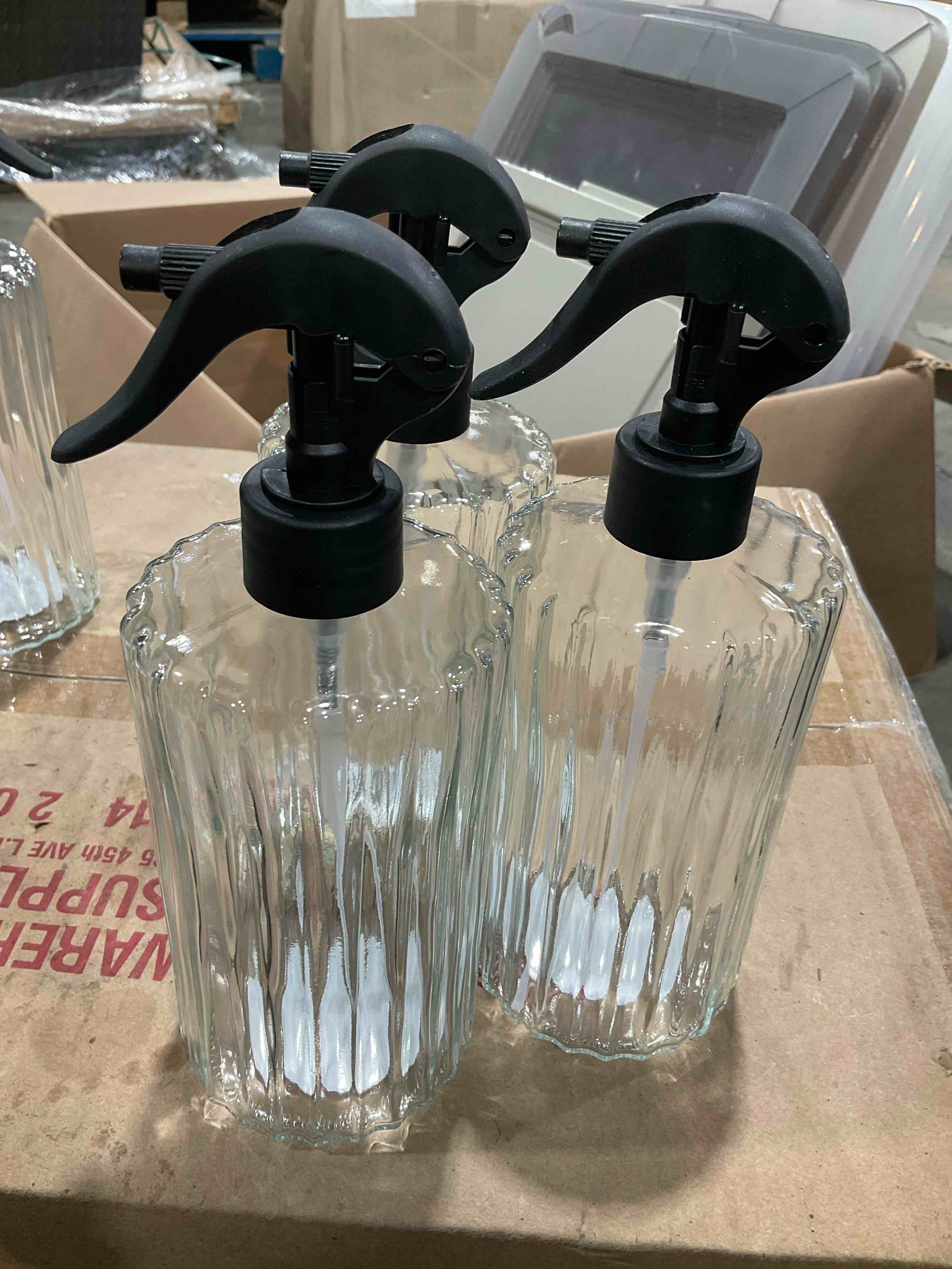 Decorative spray bottles