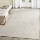 Exquisite Rugs Purity Hand loom, synthetic ivory area rug, 8' x 10' Bamboo Silk