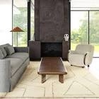 Mulholland Textured wool area rug 7' 6" x 9' 6 inches