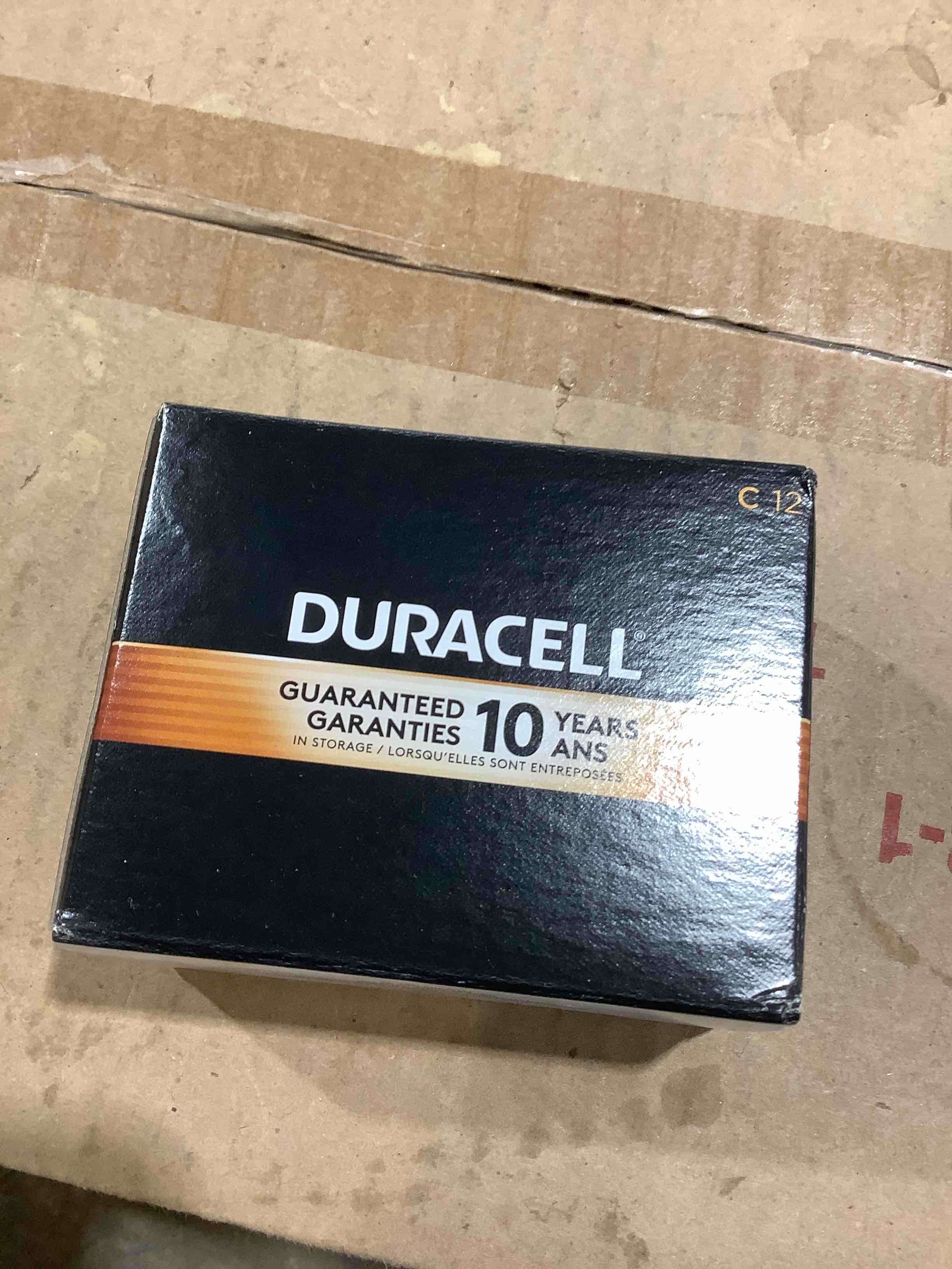 Condition photo showing New/Like New for Duracell Coppertop Battery C Cell Bulk  12 ct