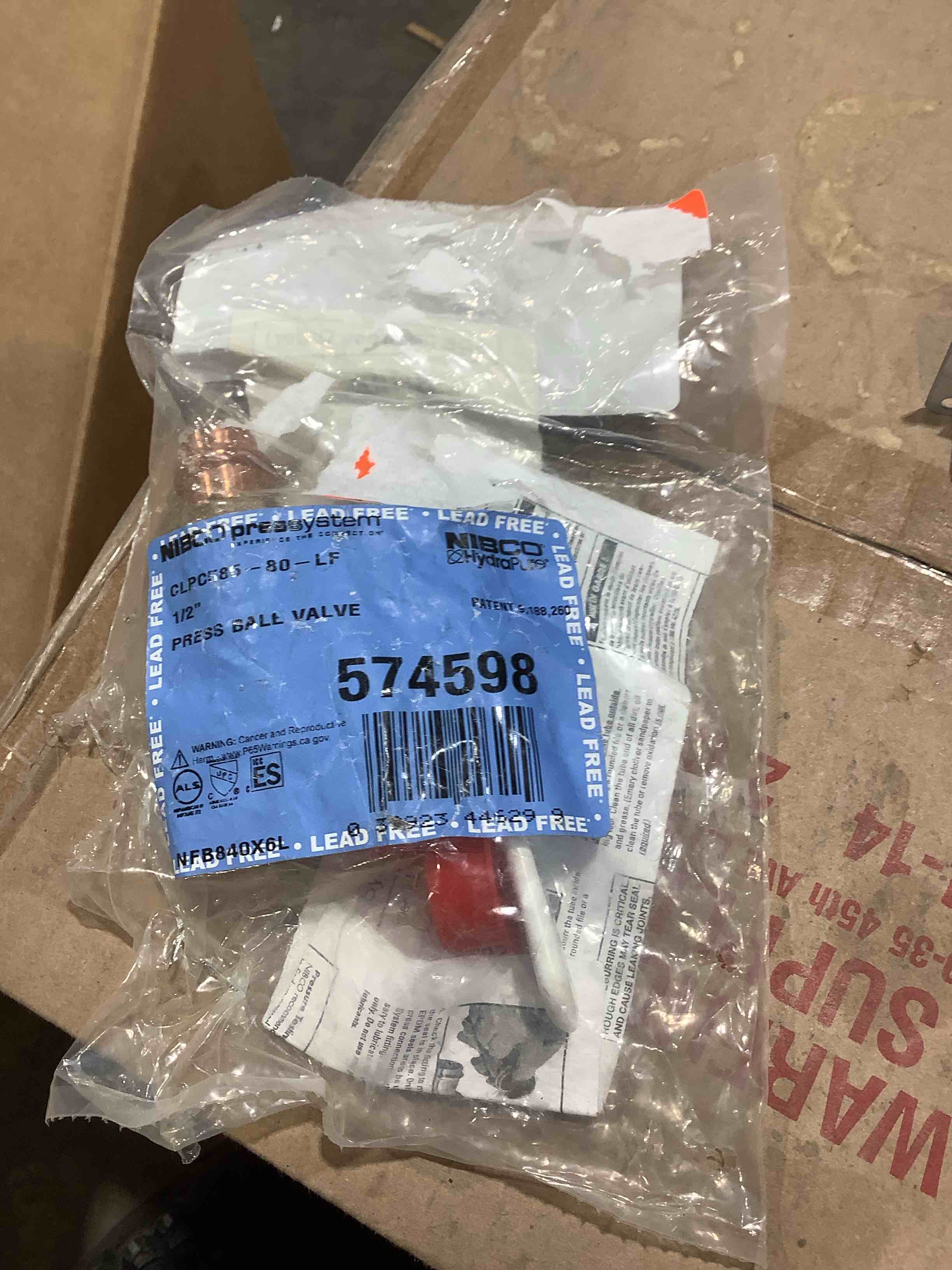 Condition photo showing Good Condition for 1/2 in. Bronze Alloy Lead-Free Press Full Port Ball Valve (2-Piece)