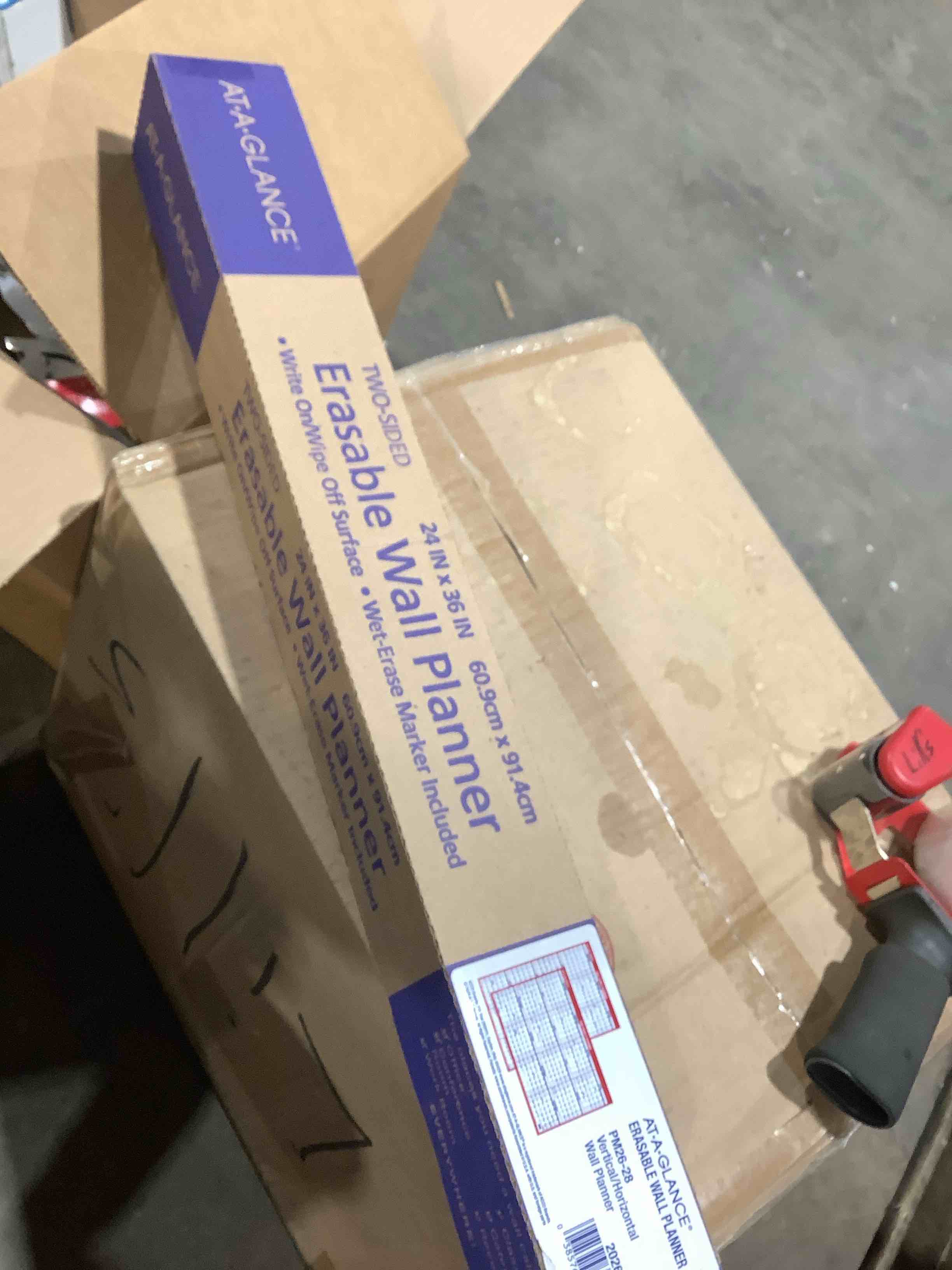 Condition photo showing New/Like New for AT-A-GLANCE 2026 Vertical Horizontal Reversible Erasable Wall Calendar With