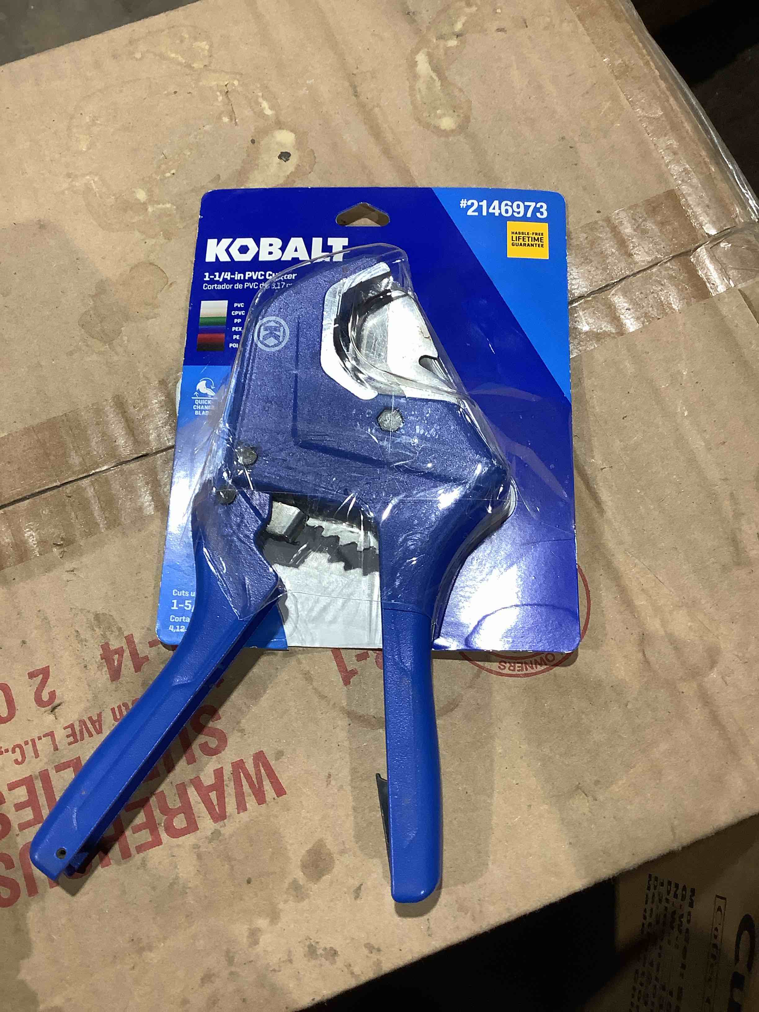 Condition photo showing Good Condition for Kobalt 1-1/4" pvc cutter